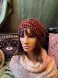 Image 1 of Earthy Elegance Slouchy Beanie 