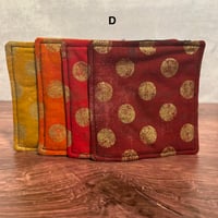 Image 4 of SEWING - YOUR CHOICE - 4 Piece Set of Square Fabric Coasters