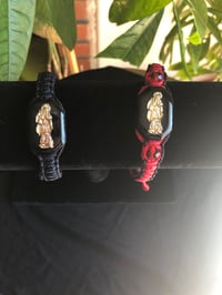 Santa Muerte Adjustable Bracelet 