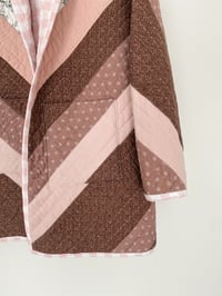 Image 3 of Dusty Pink Quilt Coat