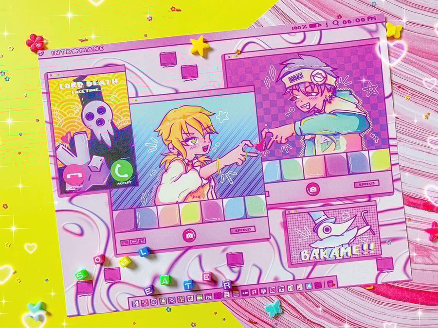 Image of Soul Eater - Maka & Soul | A4 Print