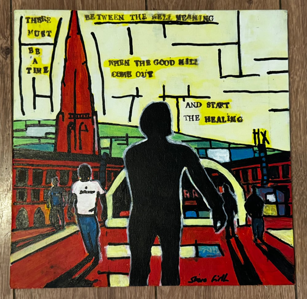 TGWO Lyrics Canvas Board