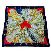 Hermès Cashmere Shawl "Soleil De Soie" by Cathy Latham 140cm