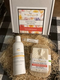 Image 3 of The "Just For You" Wild Honeysuckle Honeybee Butter Bar Self Care Box