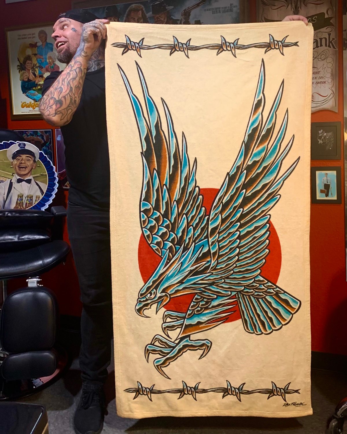 Chromie: The Screaming Eagle Towel of Freedom