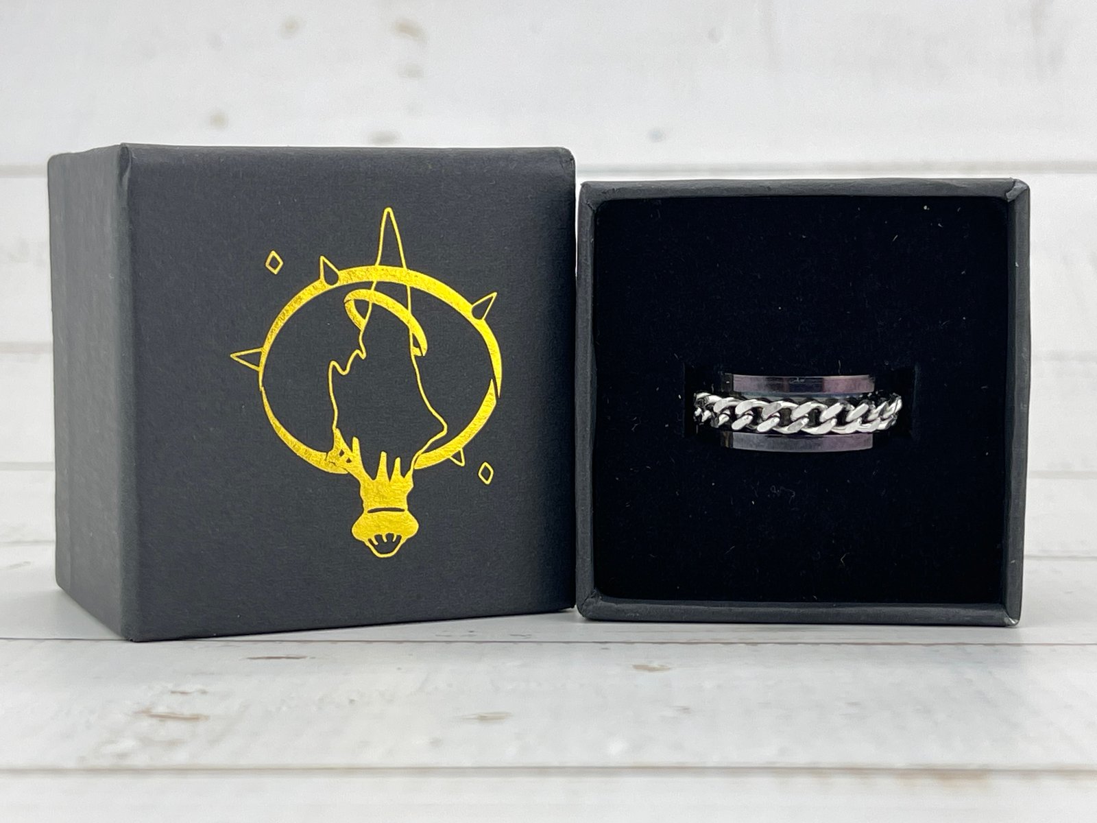 Final Fantasy 14 FF14 FFXIV Haurchefant Ring || Spinner Ring Anti