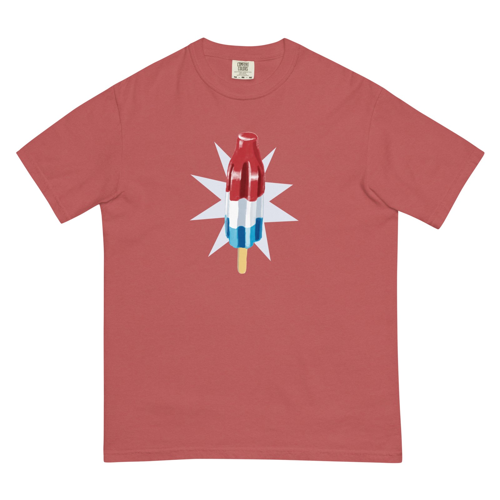 BOMB POP - Men's garment-dyed heavyweight t-shirt | citiesbytheslice
