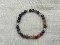 Image 2 of Phantom Quartz Crystal Gemstone Bracelet