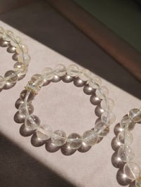 Image 4 of yellow azeztulite bracelet 黄阿赛水晶手链