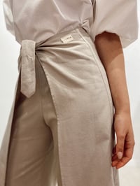 Image 2 of  Linen Blend Trousers 