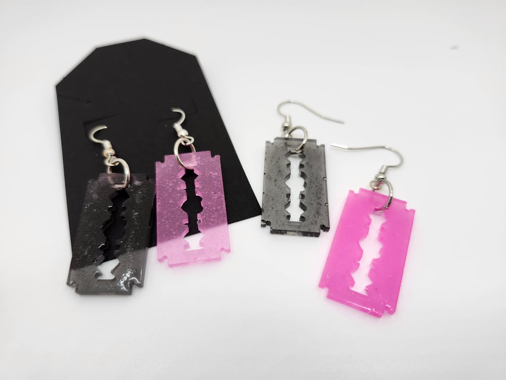 Image of Razor Earrings | Weird Collection