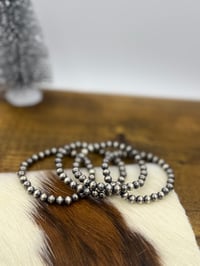 6mm Navajo Bead Bracelet