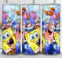 SpongeBob 20oz subliamtion tumbler 