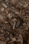 Mushroom Pendant necklace.