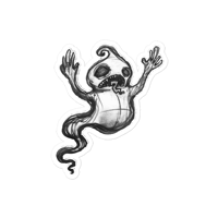 Image 3 of GHC - G-G-G-Ghost! Sticker