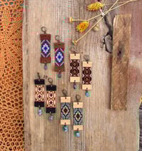 Image 3 of Tapestry earrings no.3