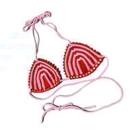 Image 1 of Strawberry Bikini Top
