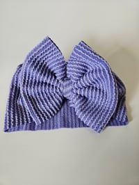 Image 4 of Purple Heavy Rib Knit