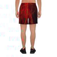 Image 2 of MASV Elements Crimson Men's Athletic Shorts