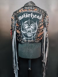 Image 10 of MOTORHEAD BUILT FOR SPEED BIKER JACKET 