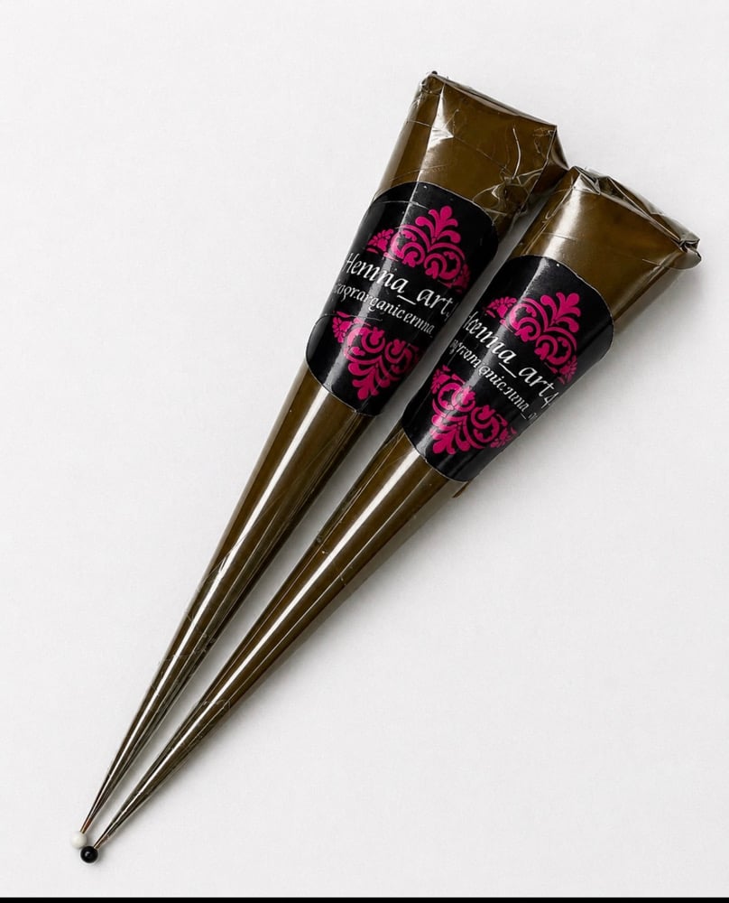 Image of 2 Lavender henna cones 