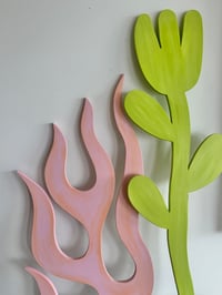 Image 5 of Soft pink + orange flame