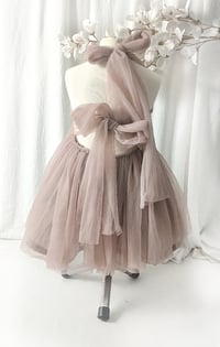 Image 4 of Betty tulle dress size 2-4 years | photo props | old rose