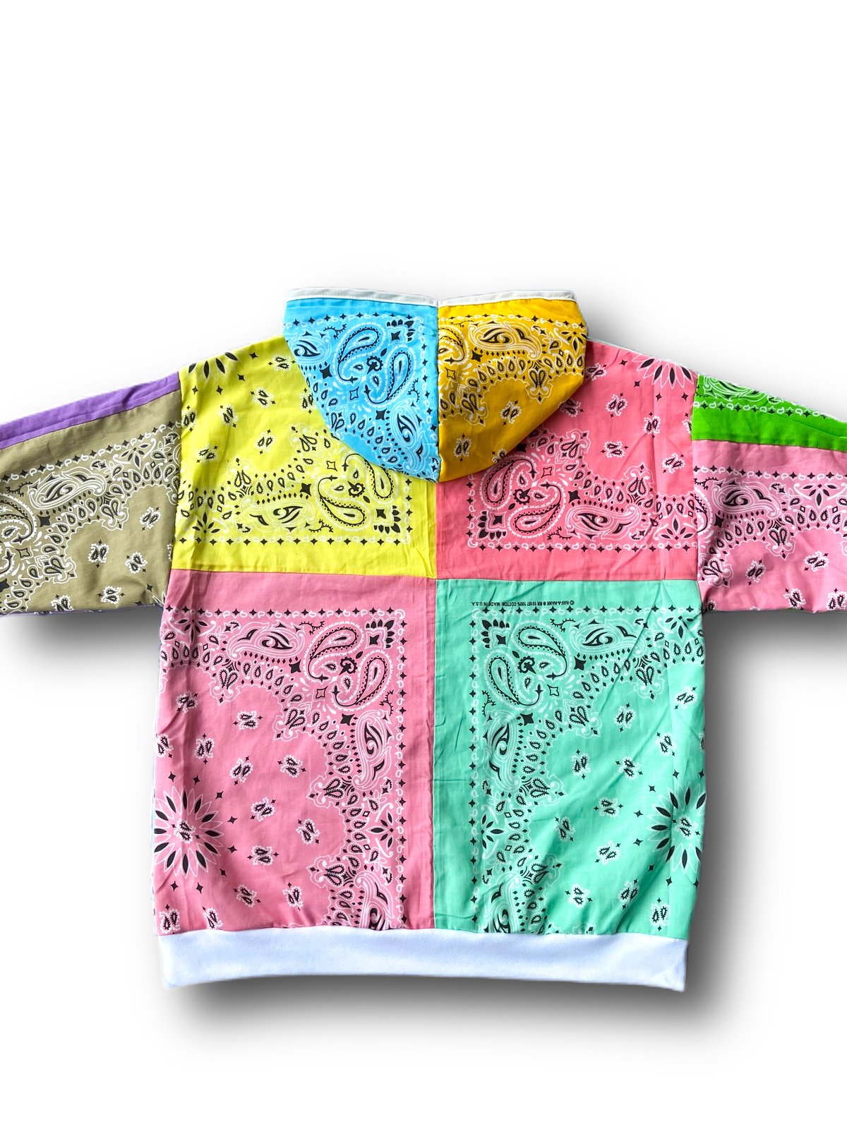 Multicolor cheap bandana hoodie