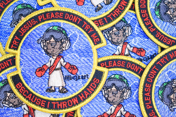 Image of Try Jesus Military Patch