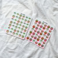 Image 1 of Tiny strawberry stickers