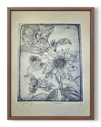 Image 1 of "Sunflowers" on Paper