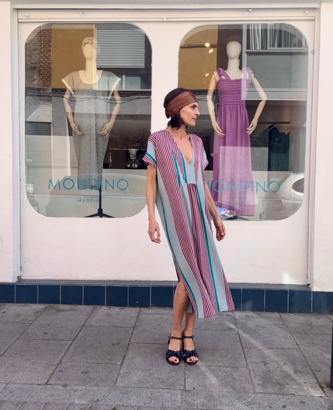 70s FABRIC KAFTAN