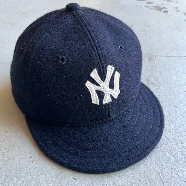 Image of *PRE-ORDER* Early 1900's Yankees Ball Cap (Short Brim)