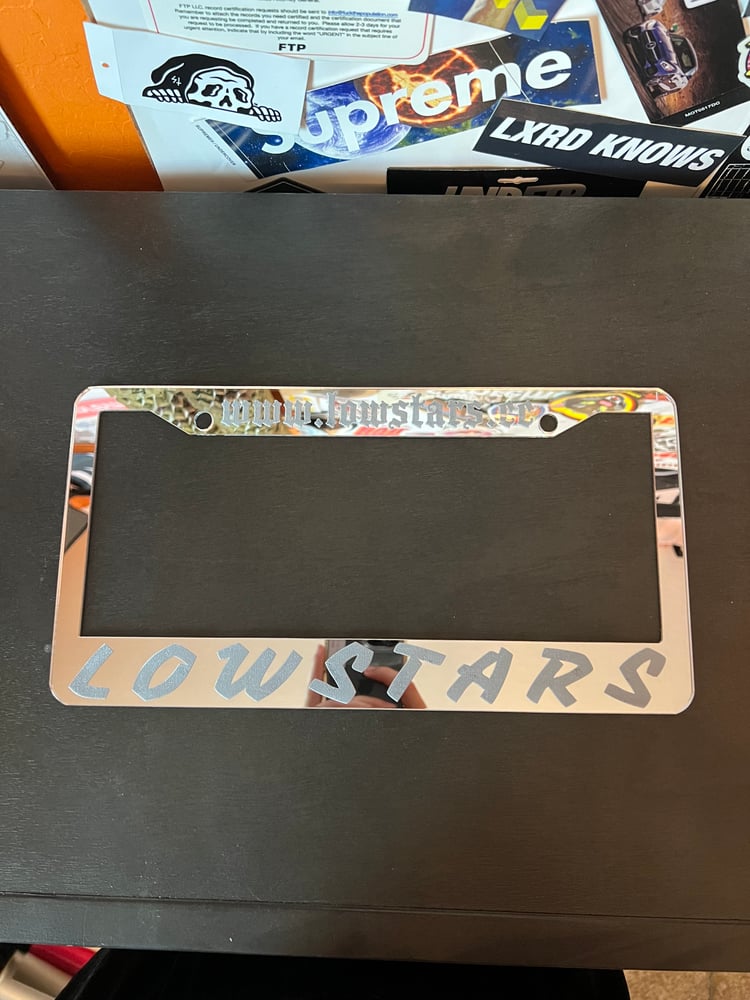 Image of Acrylic License Plate Frames