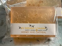 Image 6 of Honey and Oatmeal Honeybee Glycerin Body Bar