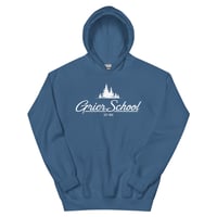 Image 5 of Unisex Hoodie with white screen print Grier logo