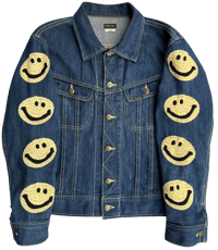 Image 3 of ‘15 Kapital Smiley Denim Trcuker Jacket - S