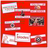 Sheffield United Sticker Bundle