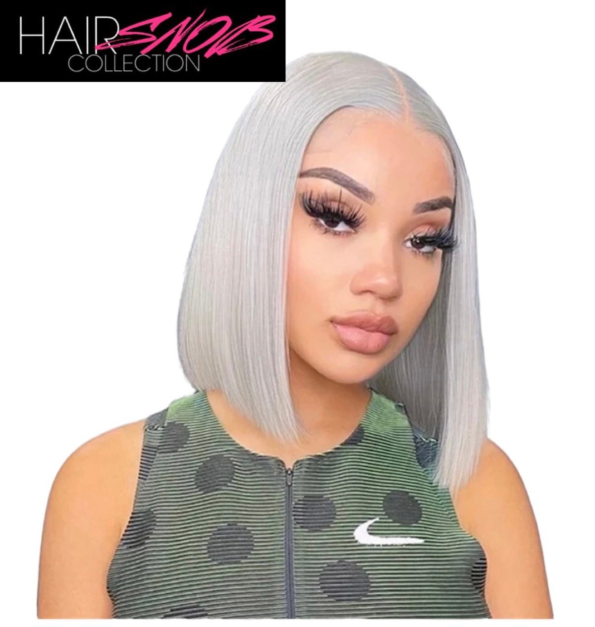 Gray frontal cheap wig