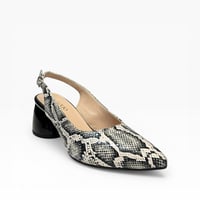 Image 3 of LOUJO ISLA BLACK WHITE SNAKE