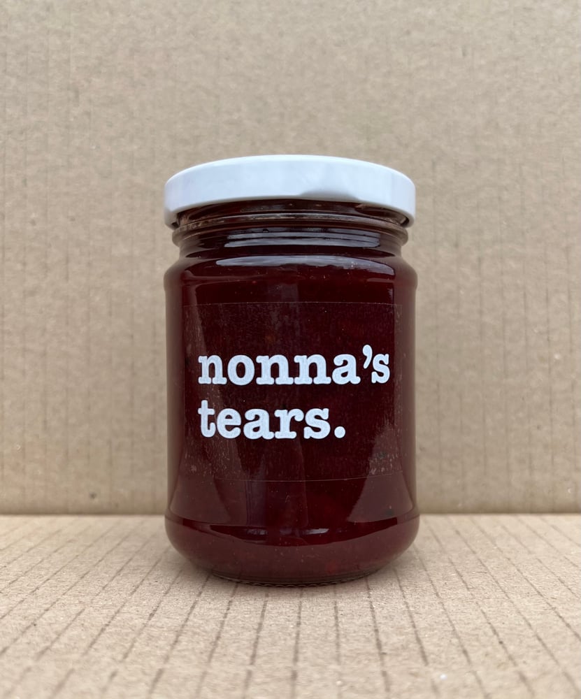 Image of candied beetroot & habanero conserve. 250ml