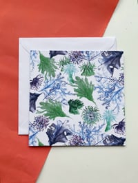 Image 2 of Sea Anemone Greeting Card