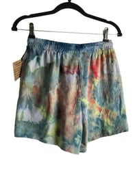Image 3 of S Cotton Pocket Shorts in Soft Nebula Ice Dye