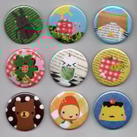 Image 1 of collage buttons