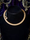 Serpentine Snake Vertebrae - Bone Choker