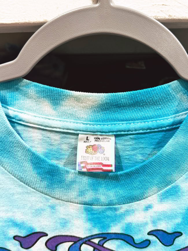 Grateful Dead 1992 Bertha / The Wheel Longsleeve Shirt - Fits L/XL