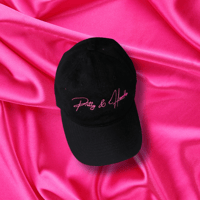 Image 2 of Pretty & Humble Signature Cap Black