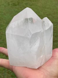 Image 2 of Twin Clear Quartz Crystal Points #46