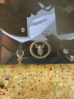 Image of Happy print on HEAVY stock