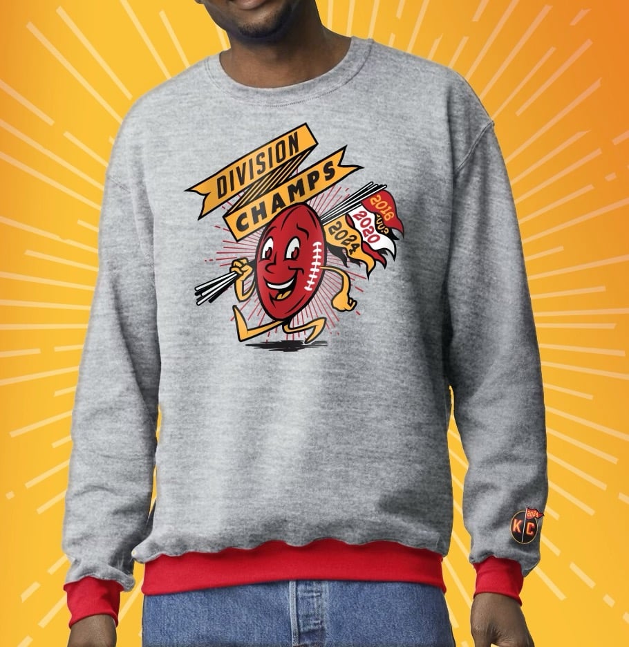 Image of Hut Hut Playoff Printed Crewneck Sweatshirt